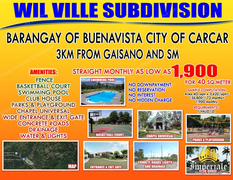 WIL VILLE SUBDIVISION